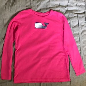 Girls vineyard vines tee shirt size L (14)